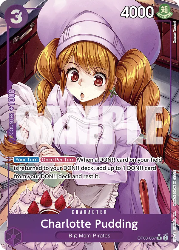 Charlotte Pudding Character  OP08-067