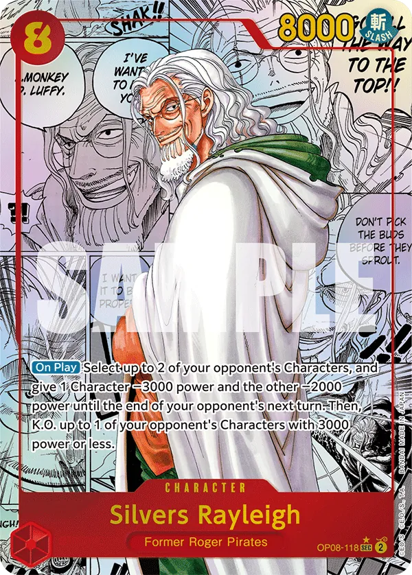 Silvers Rayleigh Character  OP08-118