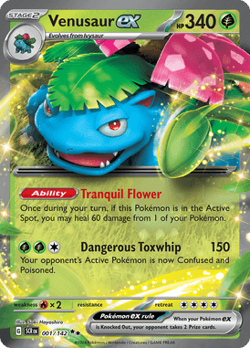 Venusaur ex Double Rare 1 /144