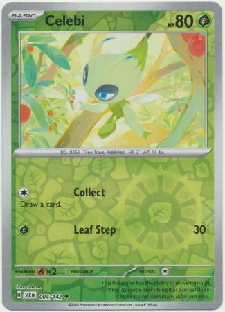 Celebi Uncommon Reverse 4 /144