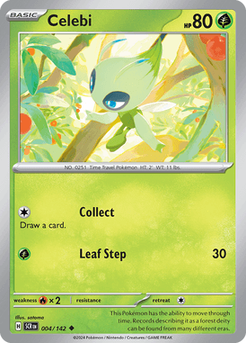 Celebi Uncommon 4 /144