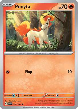 Ponyta Common 19 /144