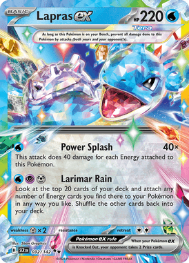 Lapras ex Double Rare 32 /144