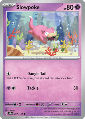 Slowpoke Common 57 /144