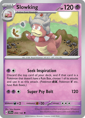 Slowking Uncommon 58 /144