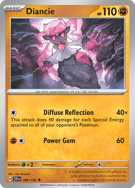 Diancie Uncommon 86 /144