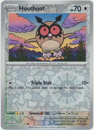 Hoothoot Common Reverse 114 /144