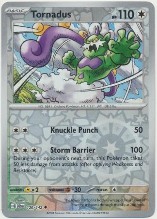 Tornadus Uncommon Reverse 120 /144