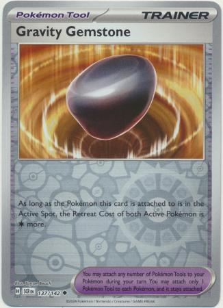 Gravity Gemstone Uncommon Reverse 137 /144