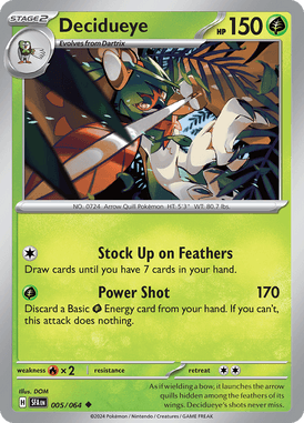 Decidueye Uncommon 5/ 64