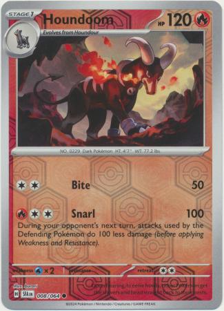 Houndoom Common Reverse 8/ 64