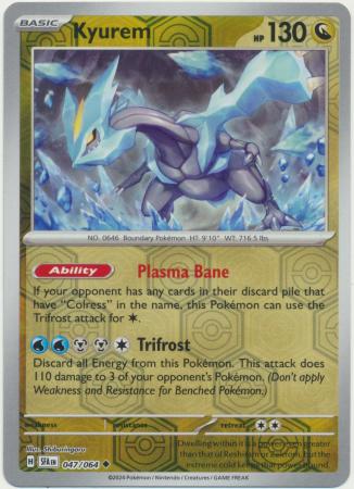 Kyurem Uncommon Reverse 47/ 64