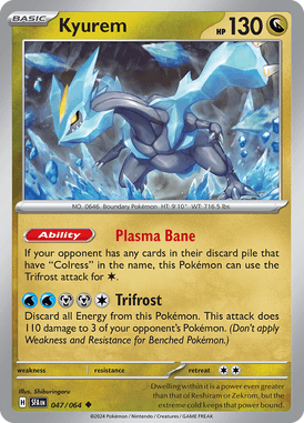 Kyurem Uncommon 47/ 64