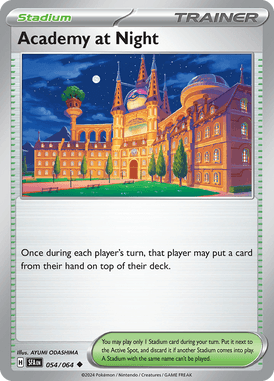 Academy at Night Uncommon 54/ 64