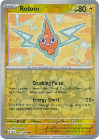 Rotom LBasic Common Reverse 61 /191