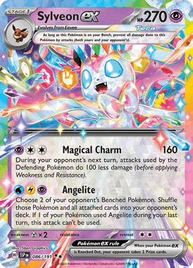 Sylveon ex PStage 1 Double Rare 86 /191