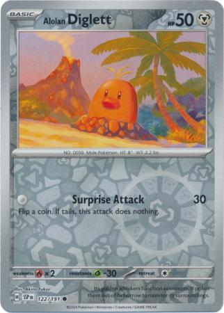 Alolan Diglett MBasic Common Reverse 122 /191