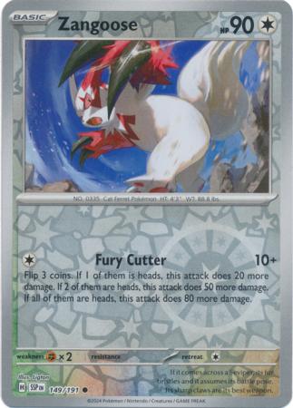 Zangoose CBasic Common Reverse 149 /191