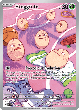 Exeggcute GBasic Art Rare 192 /191