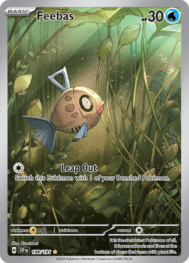 Feebas WBasic Art Rare 198 /191