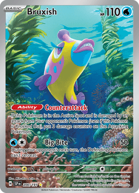 Bruxish WBasic Art Rare 200 /191