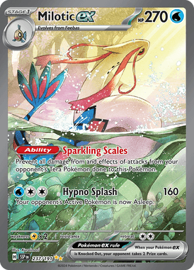 Milotic ex WStage 1 Special Art Rare 237 /191