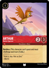 Arthur - Novice Sparrow Ruby Uncommon Character 121 /204