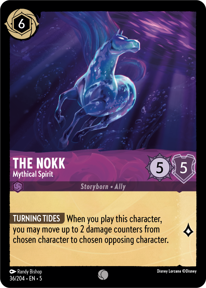 The Nokk - Mythical Spirit Amethyst Common Character 36 /204