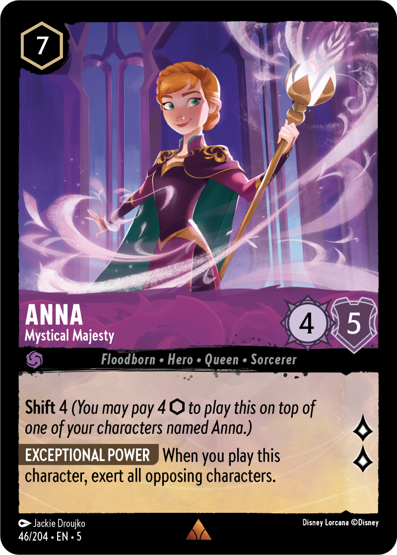 Anna - Mystical Majesty Amethyst Rare Character 46 /204