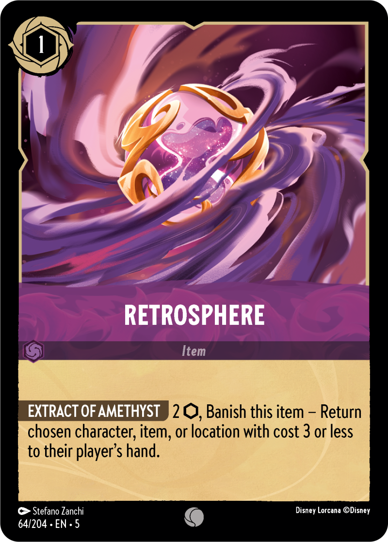 Retrosphere Amethyst Common Item 64 /204