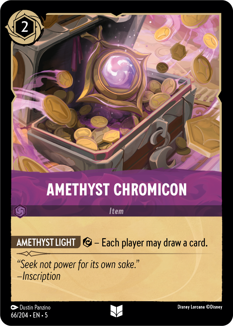 Amethyst Chromicon Amethyst Uncommon Item 66 /204