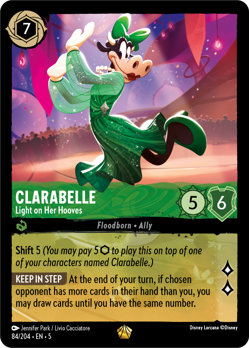 Clarabelle - Light on Her Hooves Emerald Legendary Character 84 /204