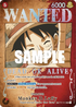 Monkey.D.Luffy Character Special Card ST01-012