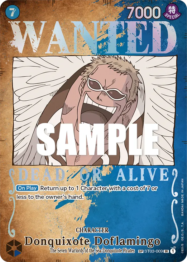 Donquixote Doflamingo Character Special Card ST03-009