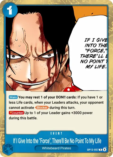 If I Bowed Down to Power OP13-057