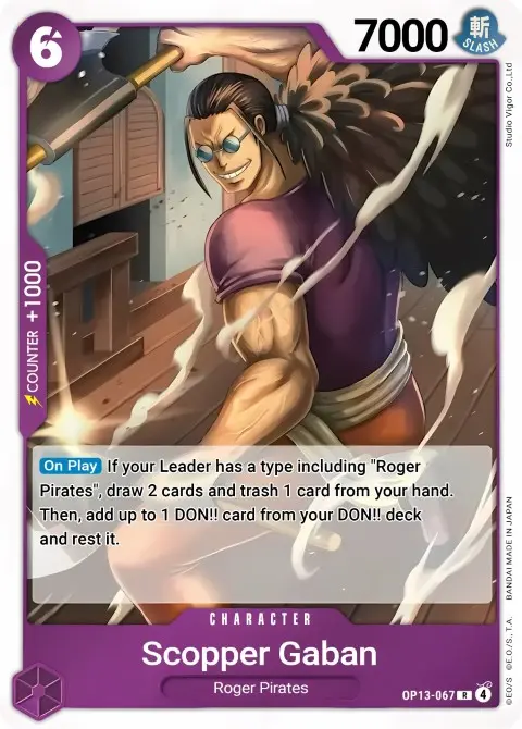 Scopper Gaban OP13-067