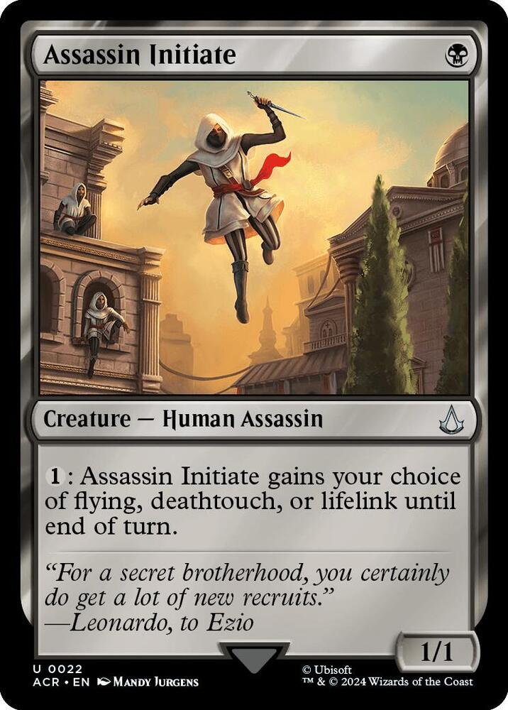 Assassin Initiate - Universes Beyond: Assassin's Creed (ACR)
