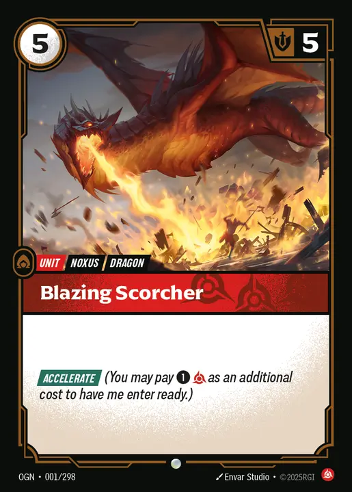 Blazing Scorcher - 001/298 - Origins