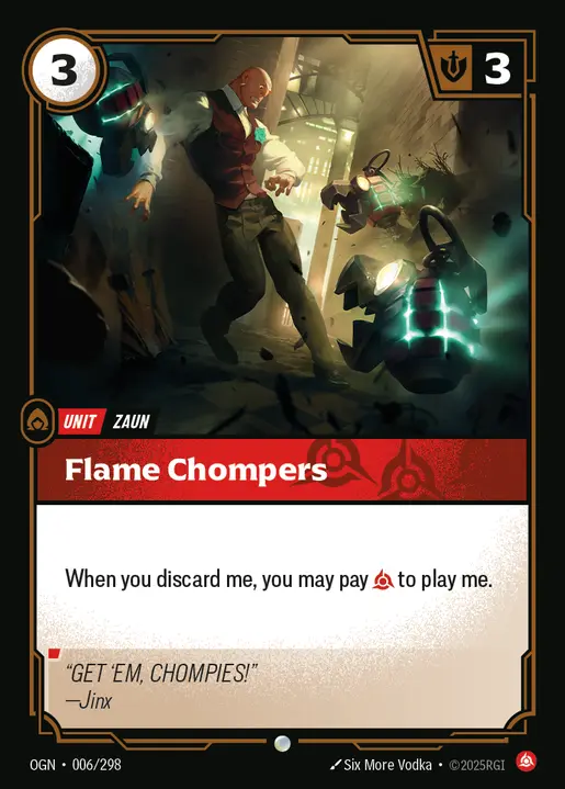 Flame Chompers - 006/298 - Origins