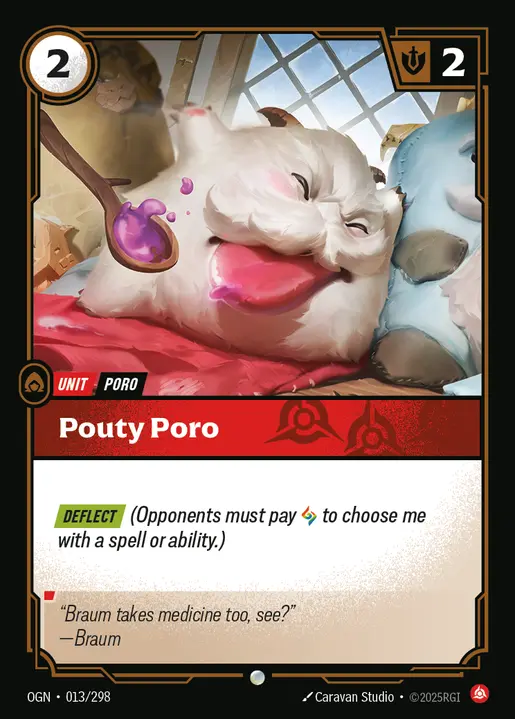 Pouty Poro - 013/298 - Origins