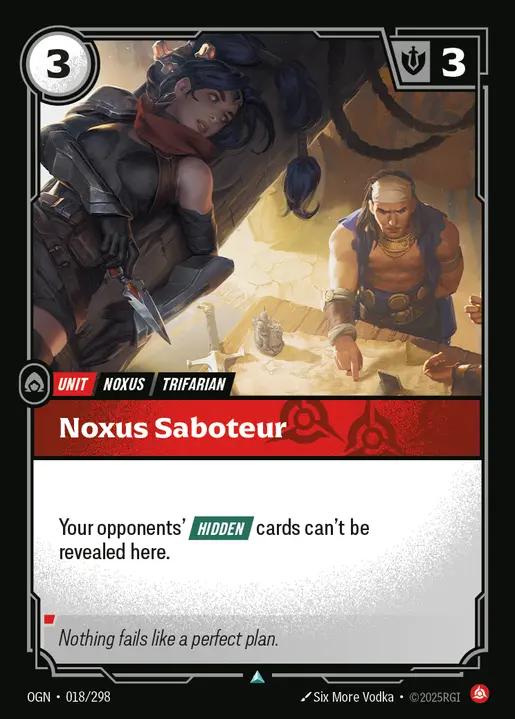 Noxus Saboteur - 018/298 - Origins
