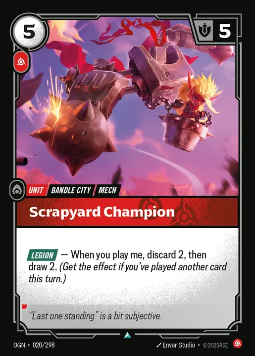 Scrapyard Champion - 020/298 - Origins