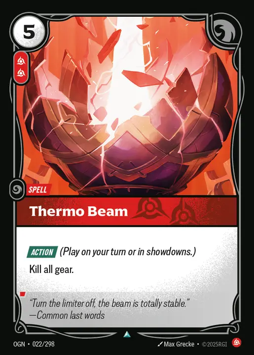 Thermo Beam - 022/298 - Origins