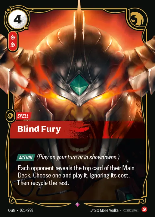 Fury Rune – Planeta TCG