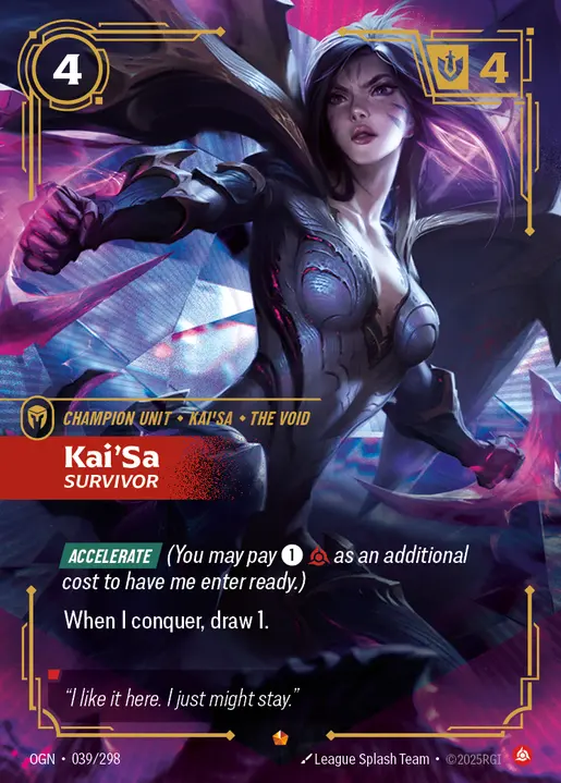 Kai'Sa Survivor - 039/298 - Origins