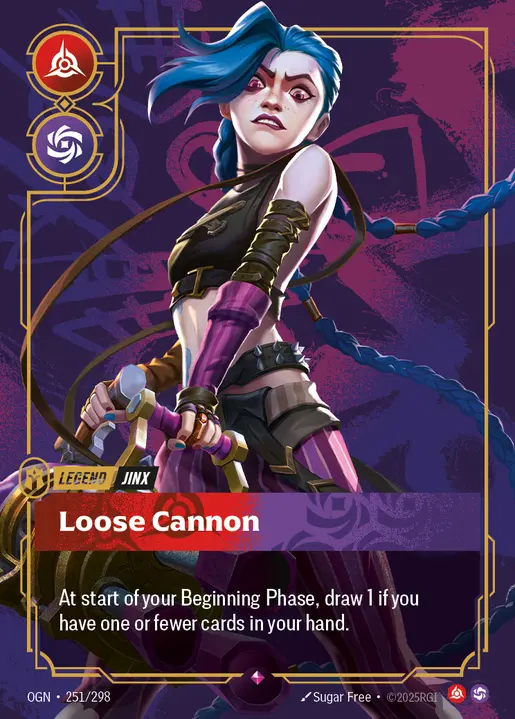 Jinx Loose Cannon - 251/298 - Origins