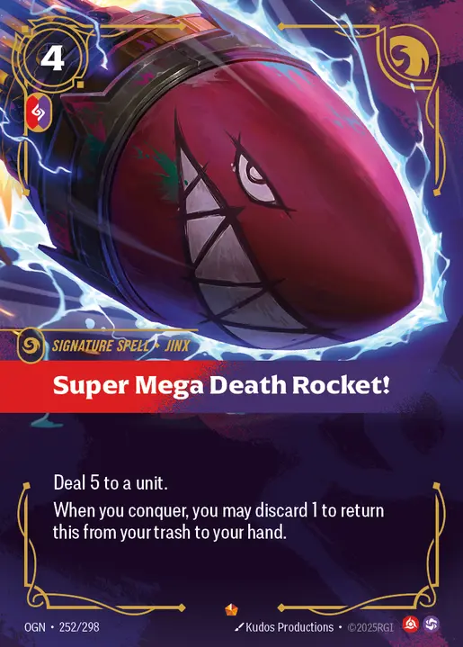 Super Mega Death Rocket! OGN-252