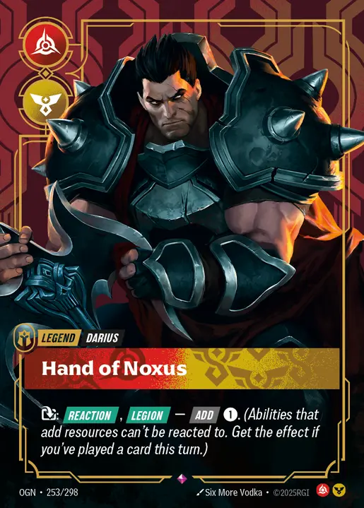 Darius Hand of Noxus OGN-253