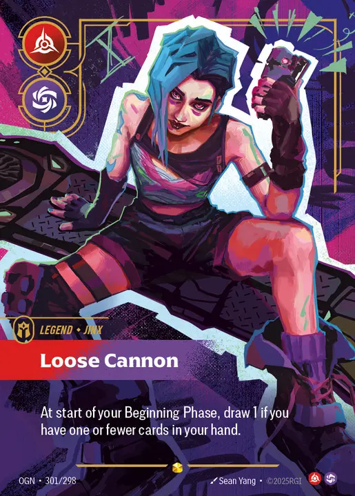 Jinx Loose Cannon (Overnumbered) - 301/298 - Origins