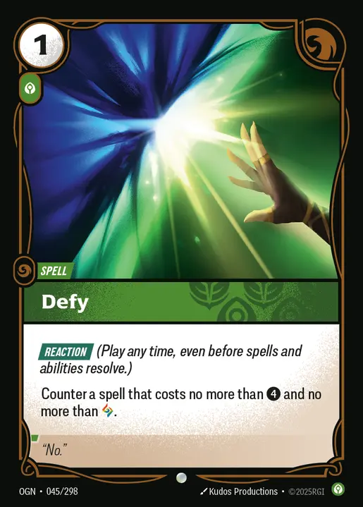 Defy - 045/298 - Origins